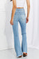 Vibrant MIU Jess Button Flare Jeans Sizes 1-3XL